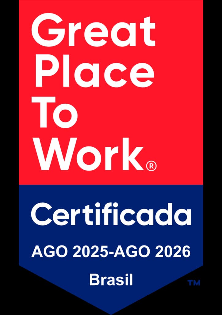 Great Place to Work — Certificada, agosto de 2025 a agosto de 2026, Brasil